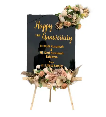 Papan Bunga Akrilik Tomba